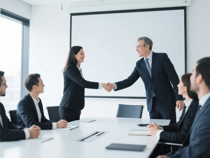 商务合作洽谈